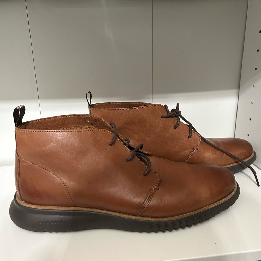 Cole Haan® 2 Zerogrand Chukka boot.
Brown size 11